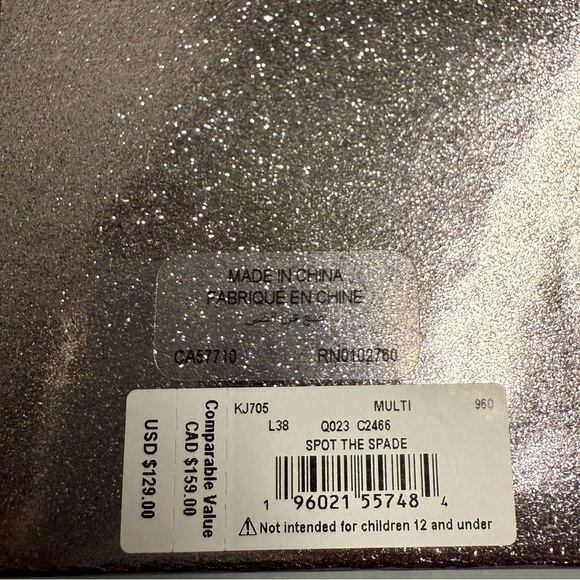 Kate Spade Spot the Spade Slider Bracelet- Box Set - Picture 7 of 7